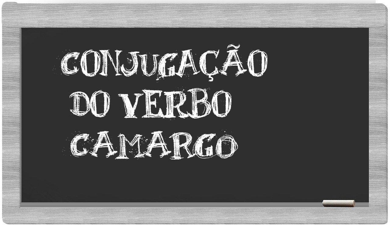 ¿Camargo en sílabas?