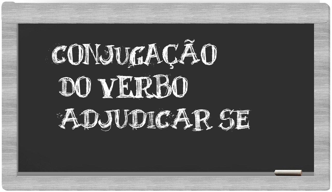 ¿adjudicar se en sílabas?