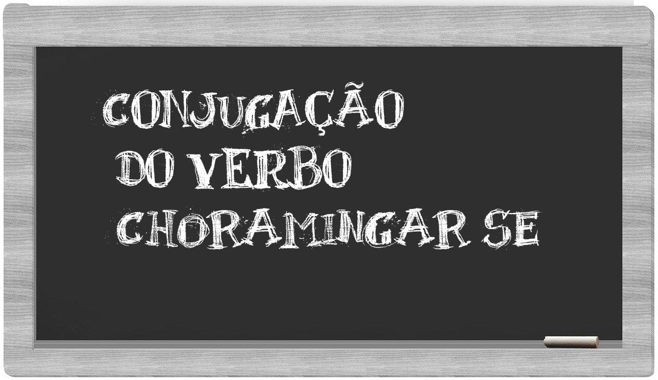 ¿choramingar se en sílabas?