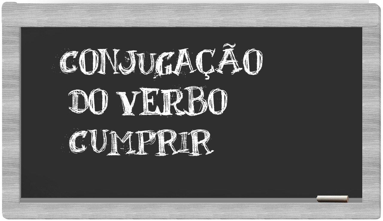 ¿cumprir en sílabas?