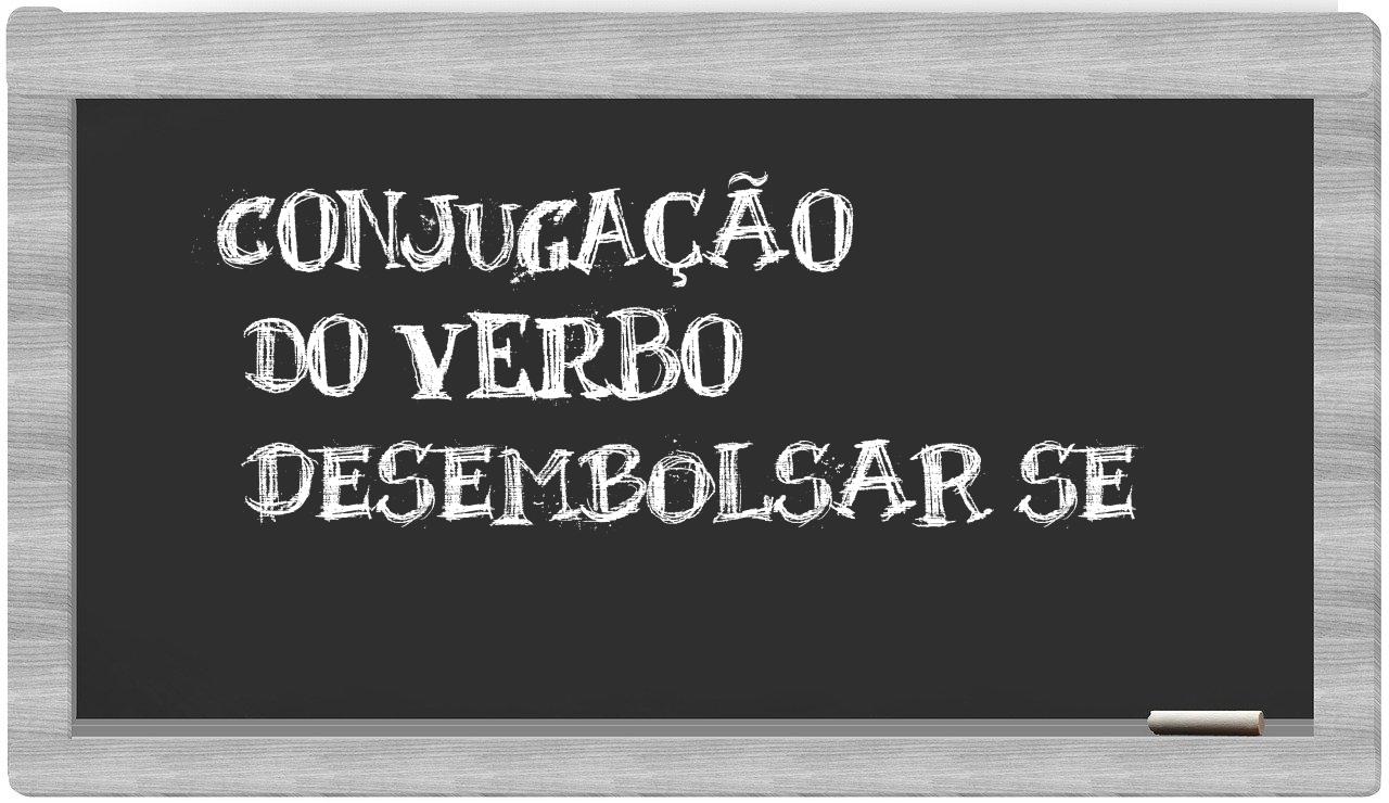 ¿desembolsar se en sílabas?