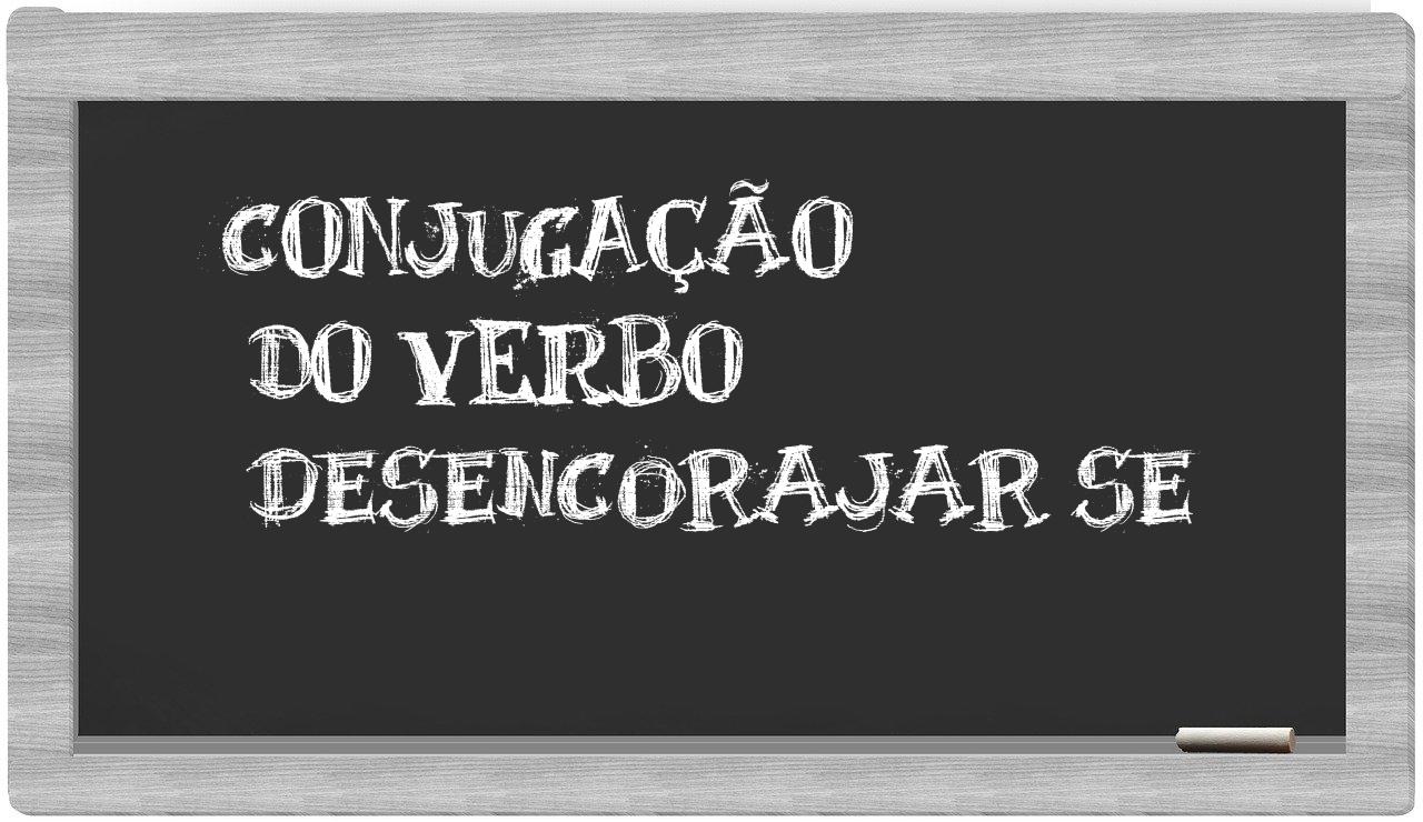 ¿desencorajar se en sílabas?