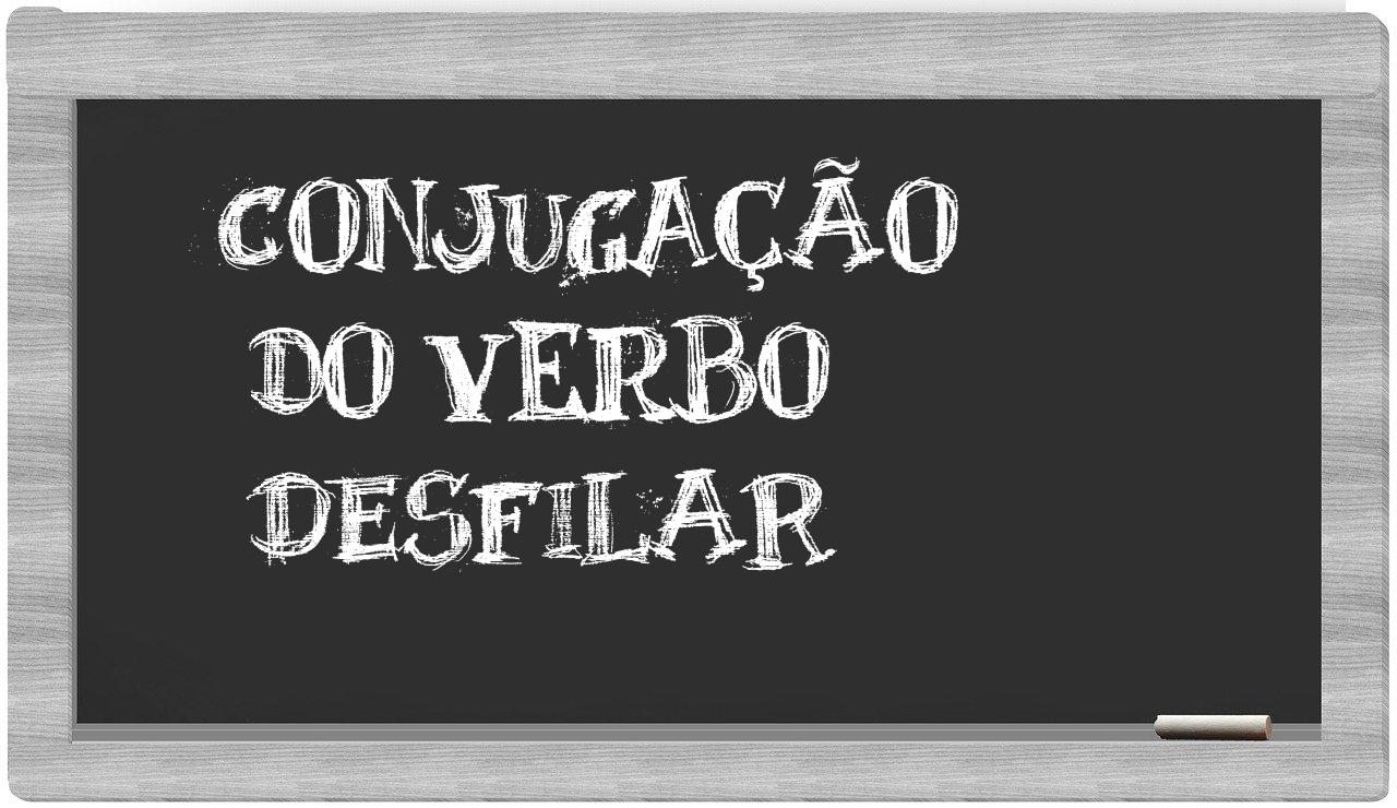 ¿desfilar en sílabas?