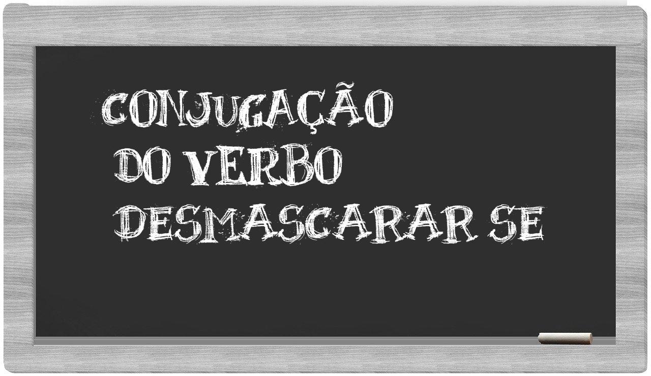 ¿desmascarar se en sílabas?