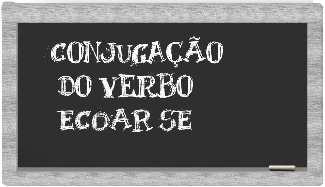 ¿ecoar se en sílabas?