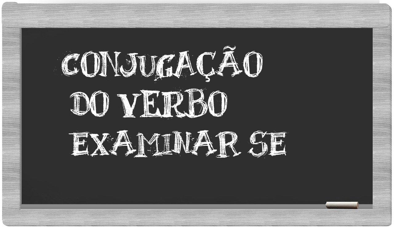 ¿examinar se en sílabas?