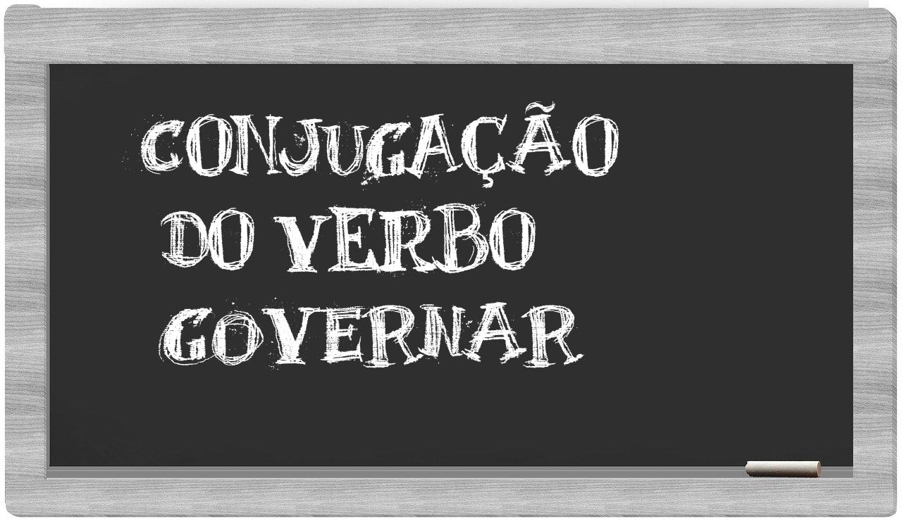 ¿governar en sílabas?