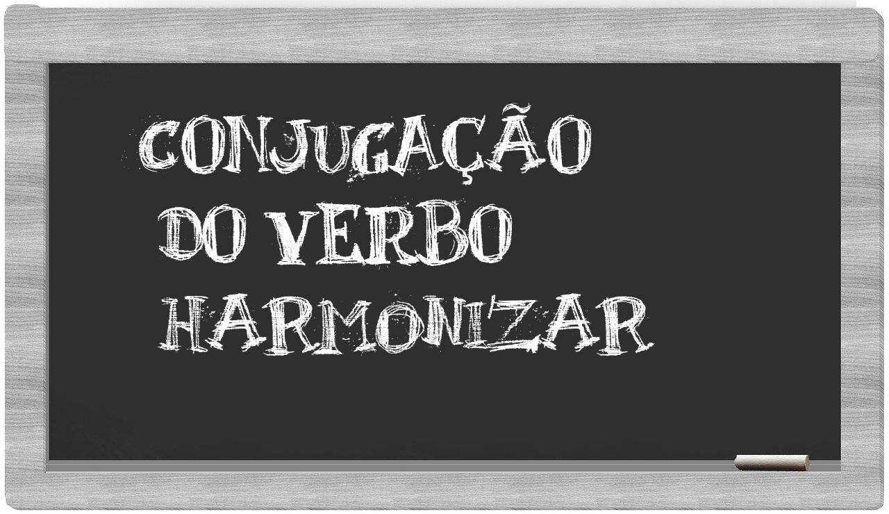 ¿harmonizar en sílabas?