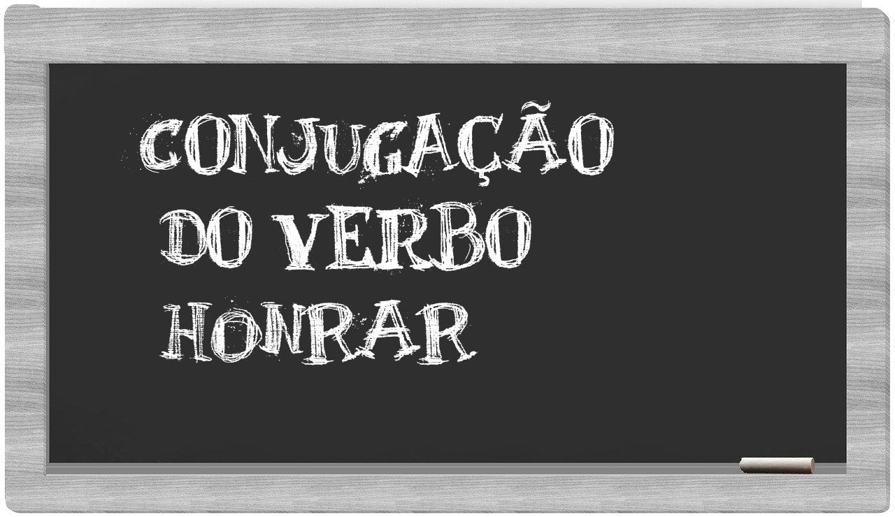 ¿honrar en sílabas?