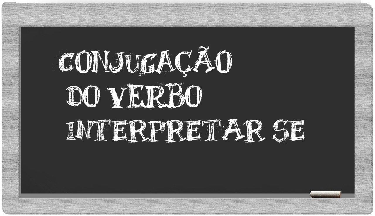 ¿interpretar se en sílabas?