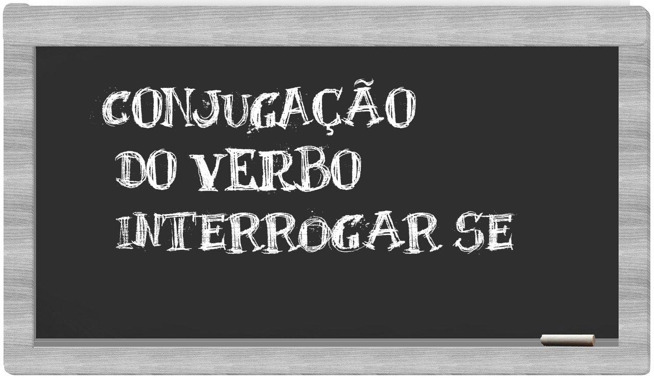 ¿interrogar se en sílabas?