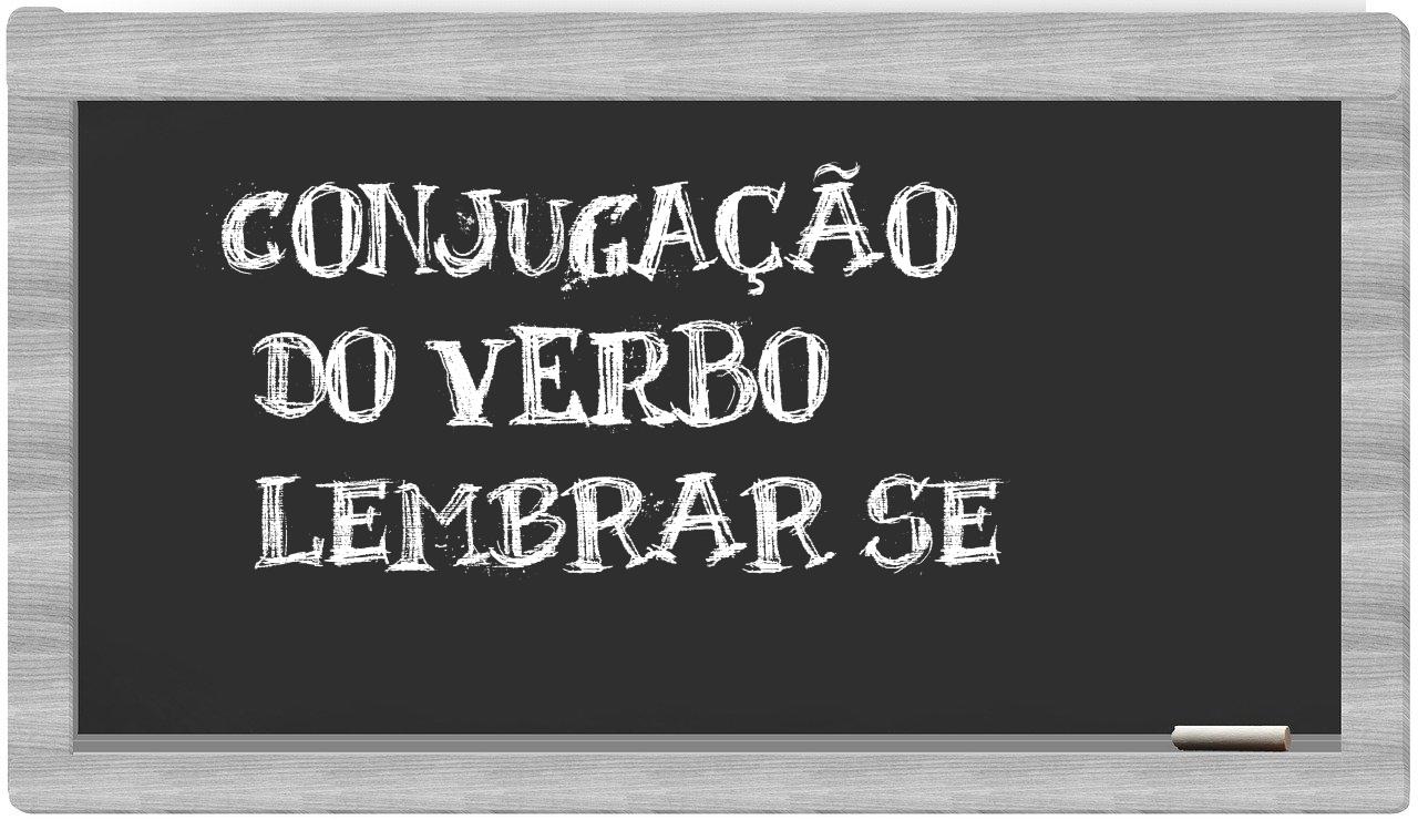 ¿lembrar se en sílabas?